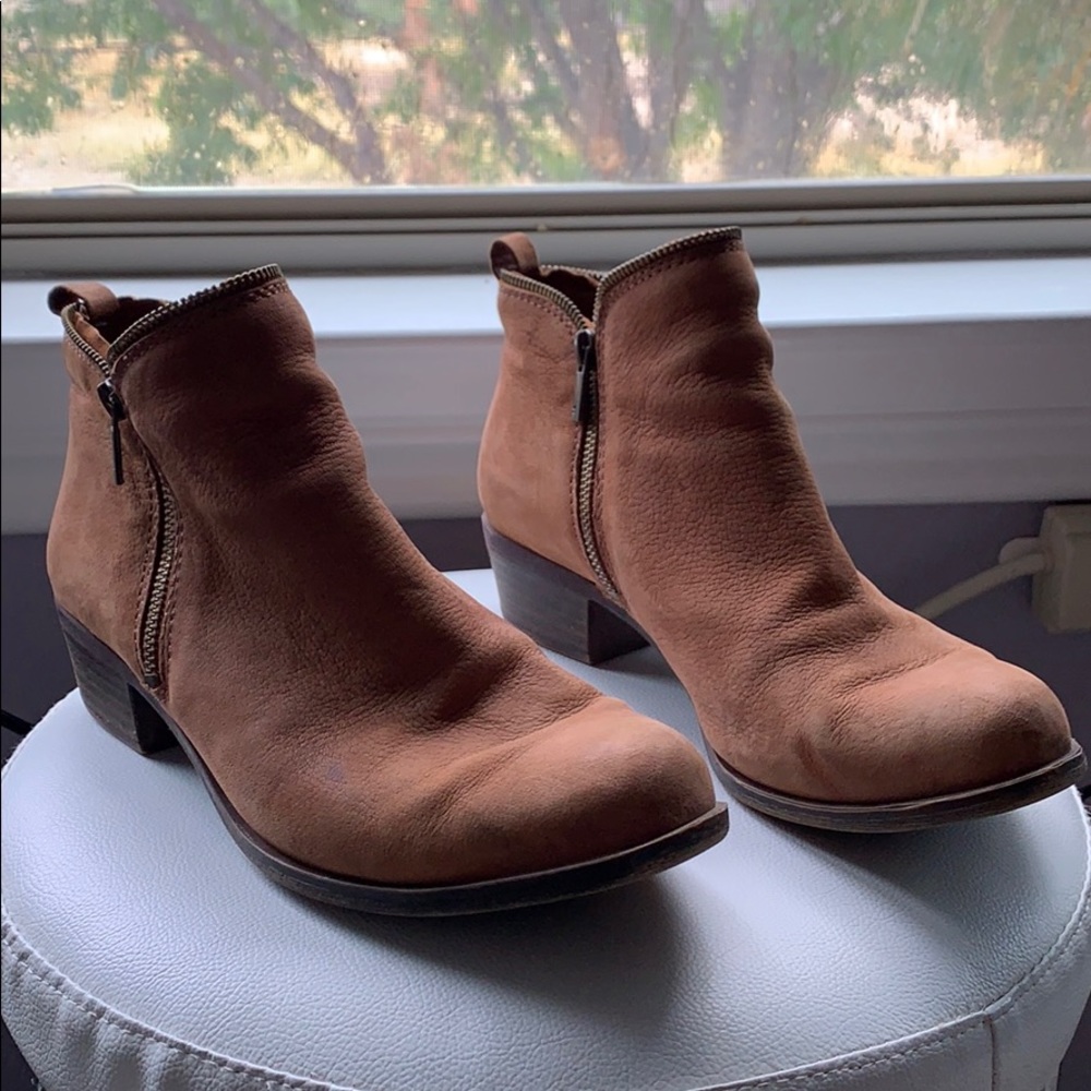 Little brown booties